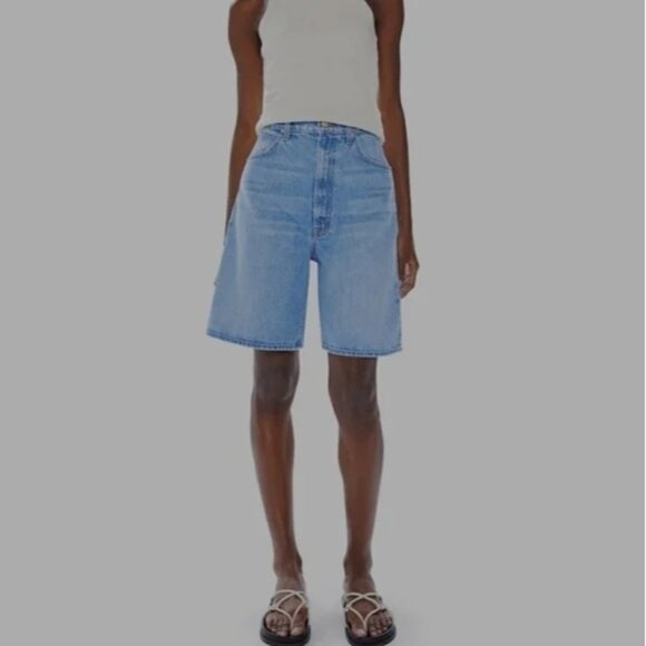 SNACKS By Mother High Waisted Push-Pop Shorts Size 29 NWT Nothing Else Like It - Picture 1 of 6